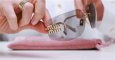 how to tell if miu miu sunglasses are real|miu miu glasses frames.